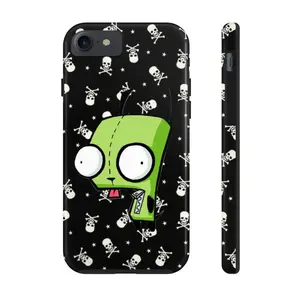 Invader Phone Case, Funny Dog Phone Case, Trendy Tough Phone Case For iPhone 11,12,13,14, 15, Pro Max, Plus, Mini