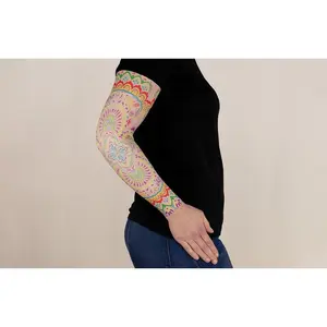 Mandala Gradient Compression Arm Sleeve