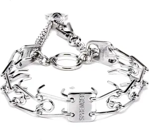 Herm Sprenger Chrome Prong Collar with Swivel Herm Sprenger Chrome Prong Collar with Swivel