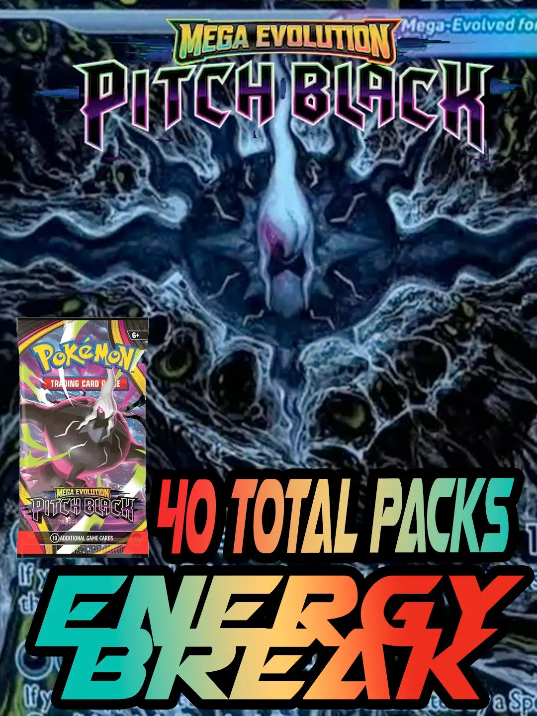 Pitch Black Energy Break (40packs)