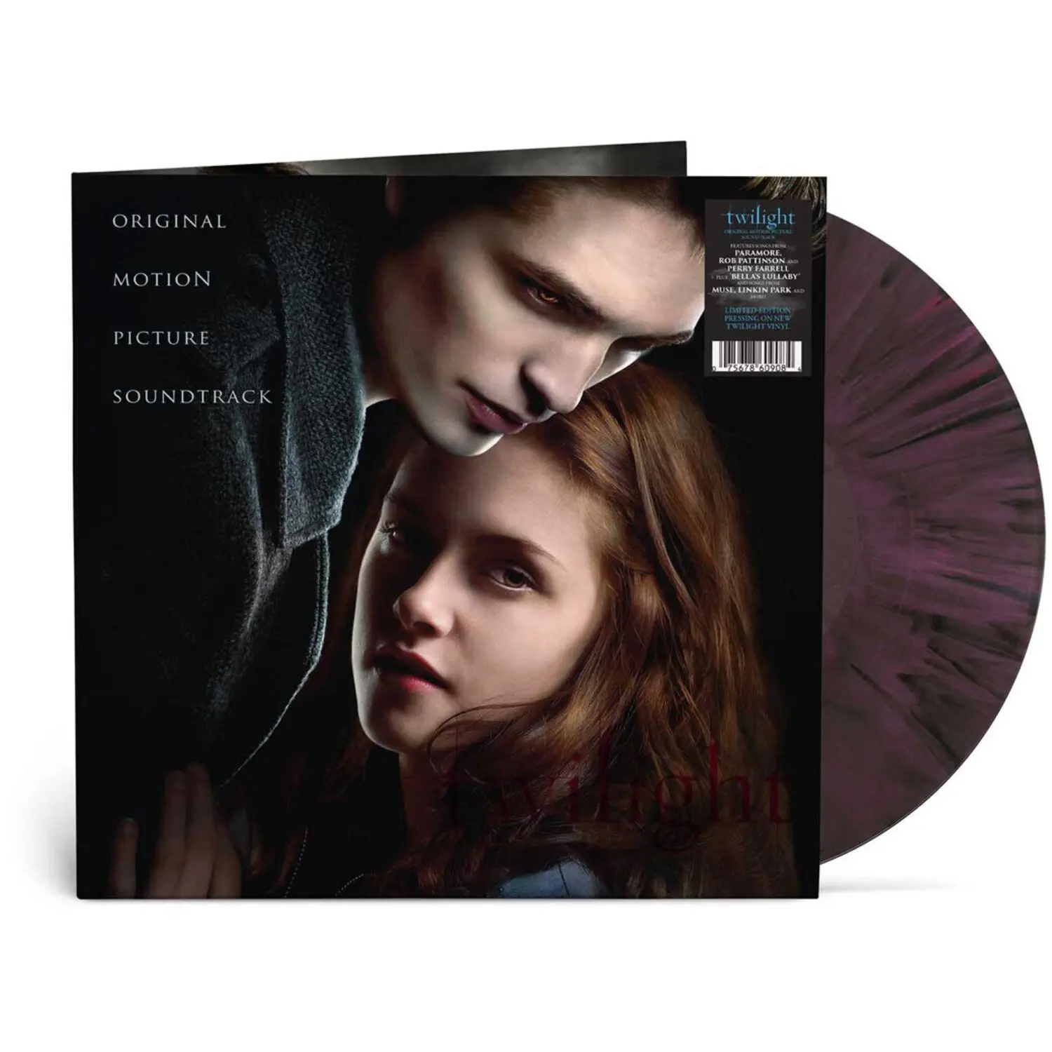 Twilight (Original Soundtrack Version) - Various Artists, Atlantic Band, English Colored Vinyl LP Record