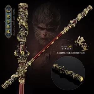 Black Myth Wukong game peripheral 35CM Qi Tian Da Sheng Ruyi gold hoop stick full metal crafts ornaments models