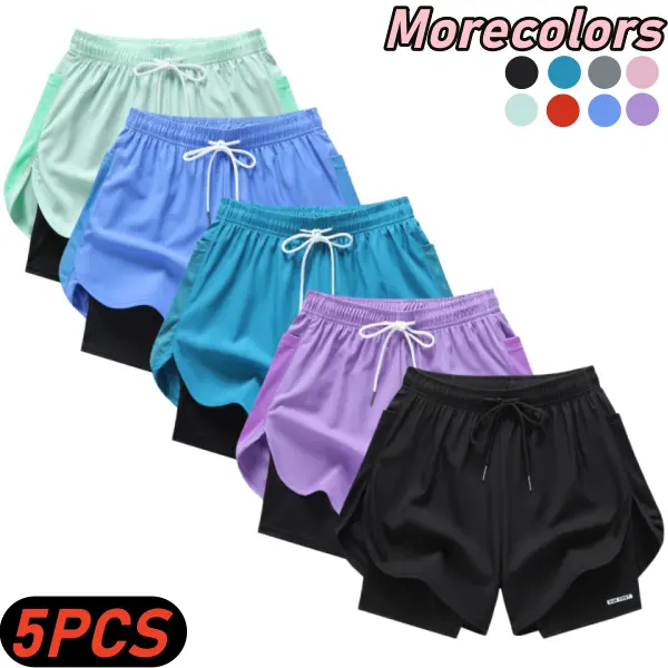 Black + Purple + Lake Blue + Sky Blue + Light Gree