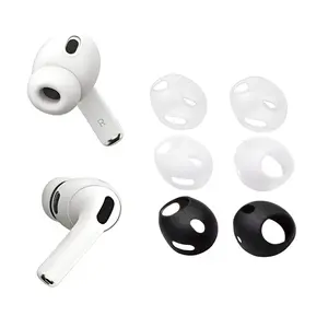 2 Pairs Silicone Anti-Slip Cases for AirPods Pro 3, Durable Protective Covers, Protection, Comfortable Grip, Perfect Fit, Easy Installation