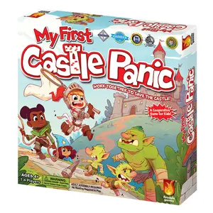 Fireside Games, My First Castle Panic, Ages 4+, Preschool Board Game, Cooperative Tower Defense