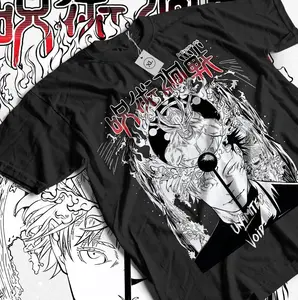 Jujutsu Kaisen T-shirt Yuji Megumi Nobara Gojo Anime Gift Shirt All Size