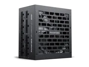 Phanteks AMP GH 850W Gold Power Supply, ATX 3.1 and PCIe 5.1 Platform, Fully Modular Individual Cables, Silent Fanless mode, Black.