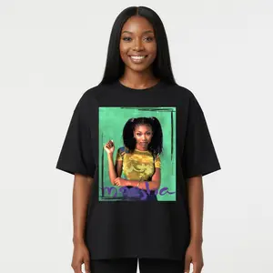 Vintage 90s Moesha TV Show Graphic Tee Unisex Brandy Norwood Retro Shirt