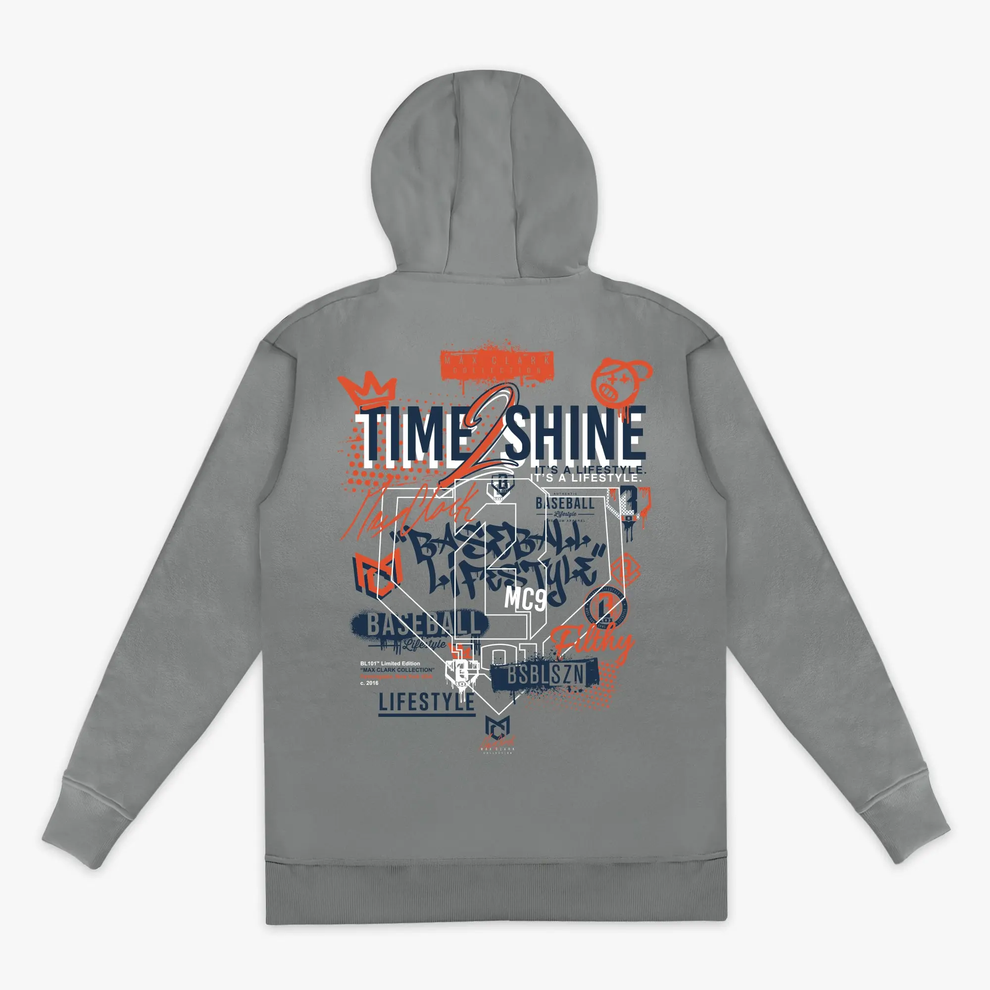 Max Clark Hoodie - Gray