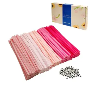 300 count  Pipe Cleaners Bulk(5 Different Tone ) -  Craft Pipe Cleaners for Arts & Crafts, Ideal for Making  & Decorations (12 x 0.24 inches),Chenille Stems