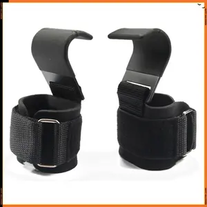 Heavy Duty Weightlifting Hooks with Enhanced Grip & Wrist Protection for Home Gym Workouts - 2/4 Counts Trending Fitness Accessories