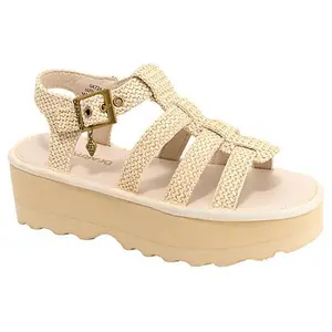 BEARPAW Delilah Raffia Gladiator Platform Sandal BEARPAW Delilah Raffia Gladiator Platform Sandal
