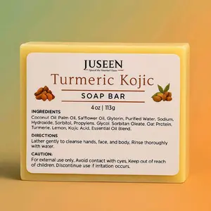 Turmeric Brightening, Anti-Acne Soap, Dark Spot Remover Body Care Cleansing