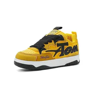 FashionLeatherSneakers-ComfortableBreathableLow-topSkateShoes,SuitableforAllSeasonswithLace-upClosureCasualTrainersClosedRunningTrainingRunner Athletic Footwear