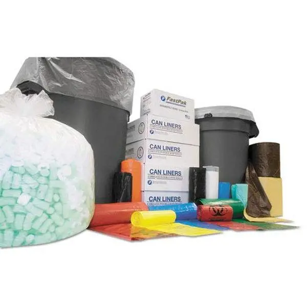 212 MAIN 60 Gal High-Density Clear Trash Bag, 43x48 in, 12 Micron Can Liner, 25 Per Roll (Inteplast-IBS Collaboration)
