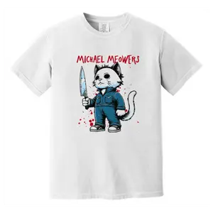 Michael Meowers Halloween Shirt halloween Horror michael myers
