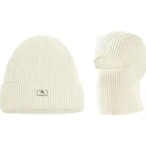 Skull Cap 2 in 1 Balaclava Ski Mask Winter Balaclava Mask Warm  Mask and Beanie Hats for Men Women(Sheets)