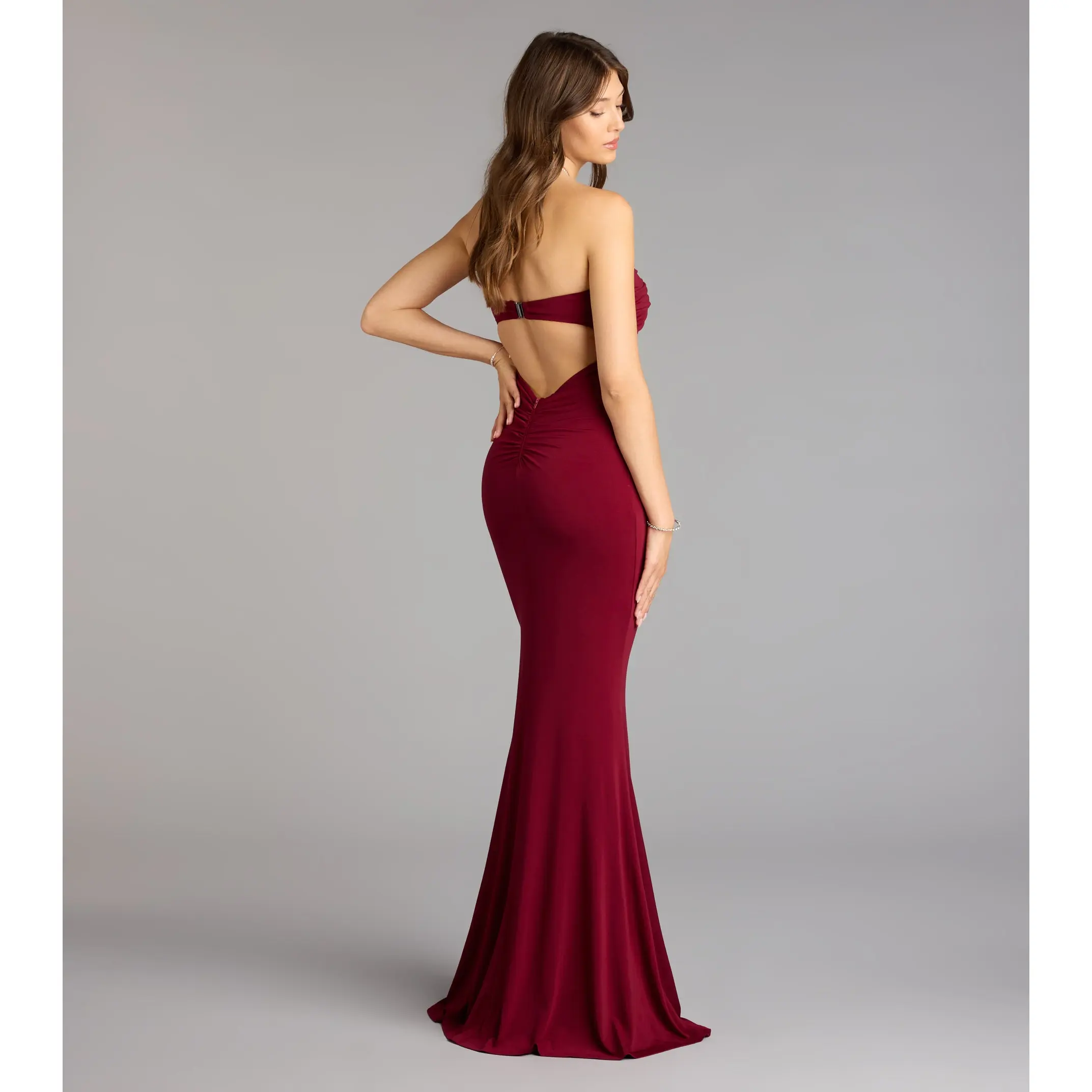Jessica Strapless Mermaid Formal Dress - TikTok Shop Jessica Strapless Mermaid Formal Dress - TikTok Shop