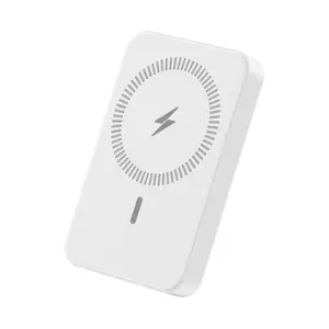 VIL 10000mAh Magnetic Wireless Power Bank Portable Charger with LED Display Foldable Stand for iPhone 17/16/15/14/13/12 Series Compact USB Type-C Charging