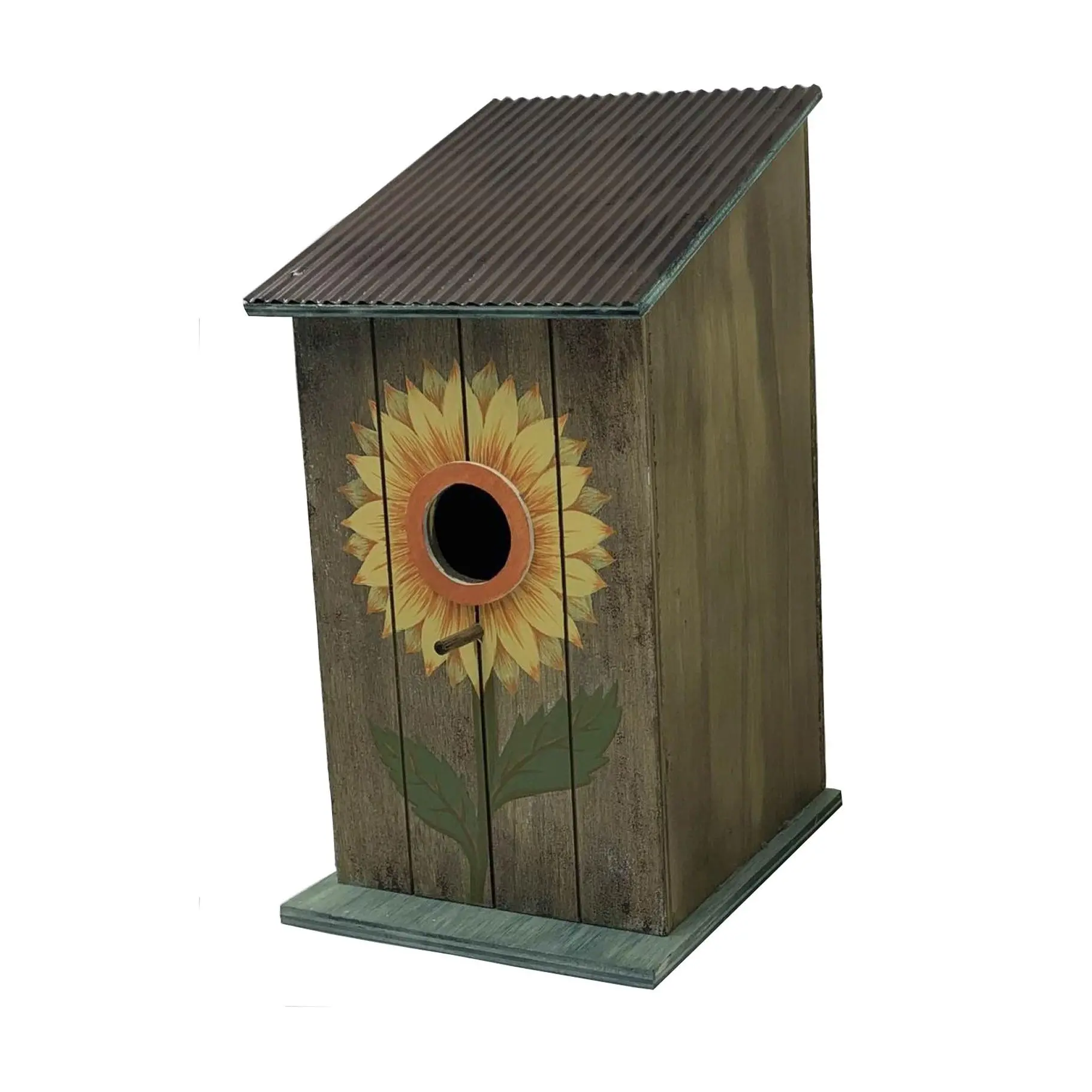 Santa's Workshop Inc. 12" Sunflower Birdhouse Santa's Workshop Inc. 12" Sunflower Birdhouse