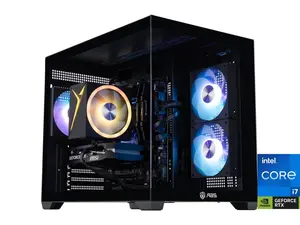 ABS Flux II Aqua Gaming PC - Windows 11 - Intel Core i7-14700F - Nvidia GeForce RTX 5060 8GB - DLSS 4 - 32GB DDR4 3200 - 1TB M.2 SSD