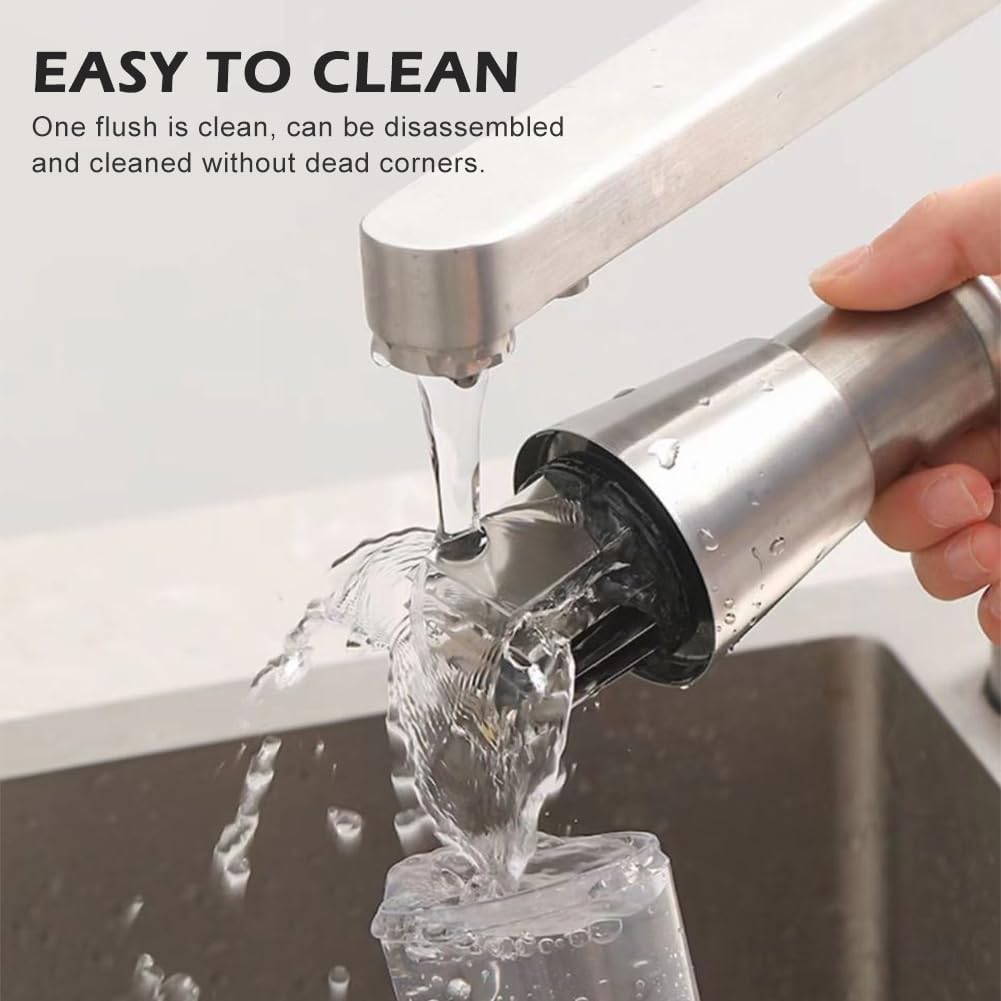 Manual Food Chopper, Compact Mini Dicer Stainless Steel Pressed Garlic Chopper, Functional Manual Garlic Press for Mincing Chopper Potato, Slicing Peppers and Onions