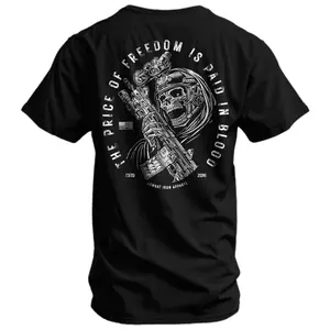 The Price Of Freedom Men's T-Shirt, Unisex Short Sleeve Casual 100% Cotton, Top Menswear, Tactical Gear, Patriot Shirt