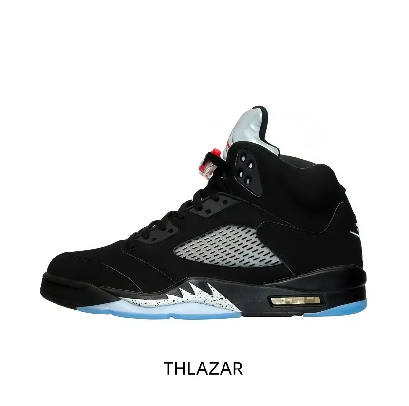 This bold high‑top sneaker is crafted from premium black suede with grey breathable mesh panels, delivering firm ankle support and responsive cushioning for basketball games and edgy urban street‑wear outfits.