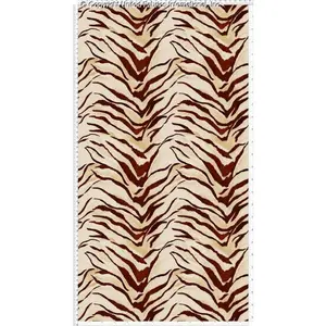 Crepe Techno Printed Audley, Zebra Print Knit Fabric by the yard, Stretch Crepe Prom Dress Fabric