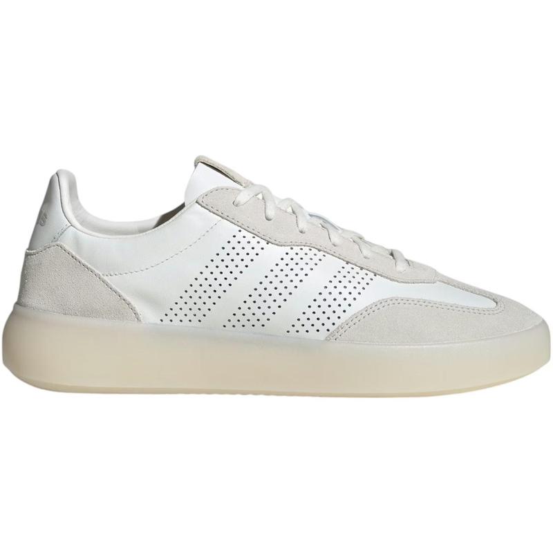 Adidas Men's Barreda Sneaker White/Cream/Gum Sole (NO BOX)