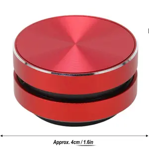 Mini Bluetooth Speaker 4cm - Compact Sound Box with Bluetooth 5.0, 3W Output Power, MP3/AC3/AAC/WAV Support, FM Radio, and Magnetic Charging