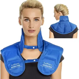 Gel Ice Pack for Neck Shoulder Pain Reusable Hot Cold Therapy Wrap for Swelling Does not apply