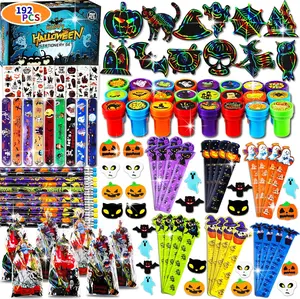 Valentine Day Gift 192Pcs Favors Stationery Gift Set, Trick or Treat Gifts for Kids, Party Favors for Kids Classroom Prizes Bulk School Supplies Goodie Bag Stuffers Fillers