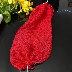 Authentic Rough African Net Sponge from Ghana - Ultimate Daily Exfoliating Bath Sponge - Deep Exfoliation, Rich Tradition