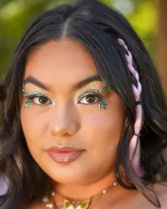 Earth Angel Leaf Face Jewels