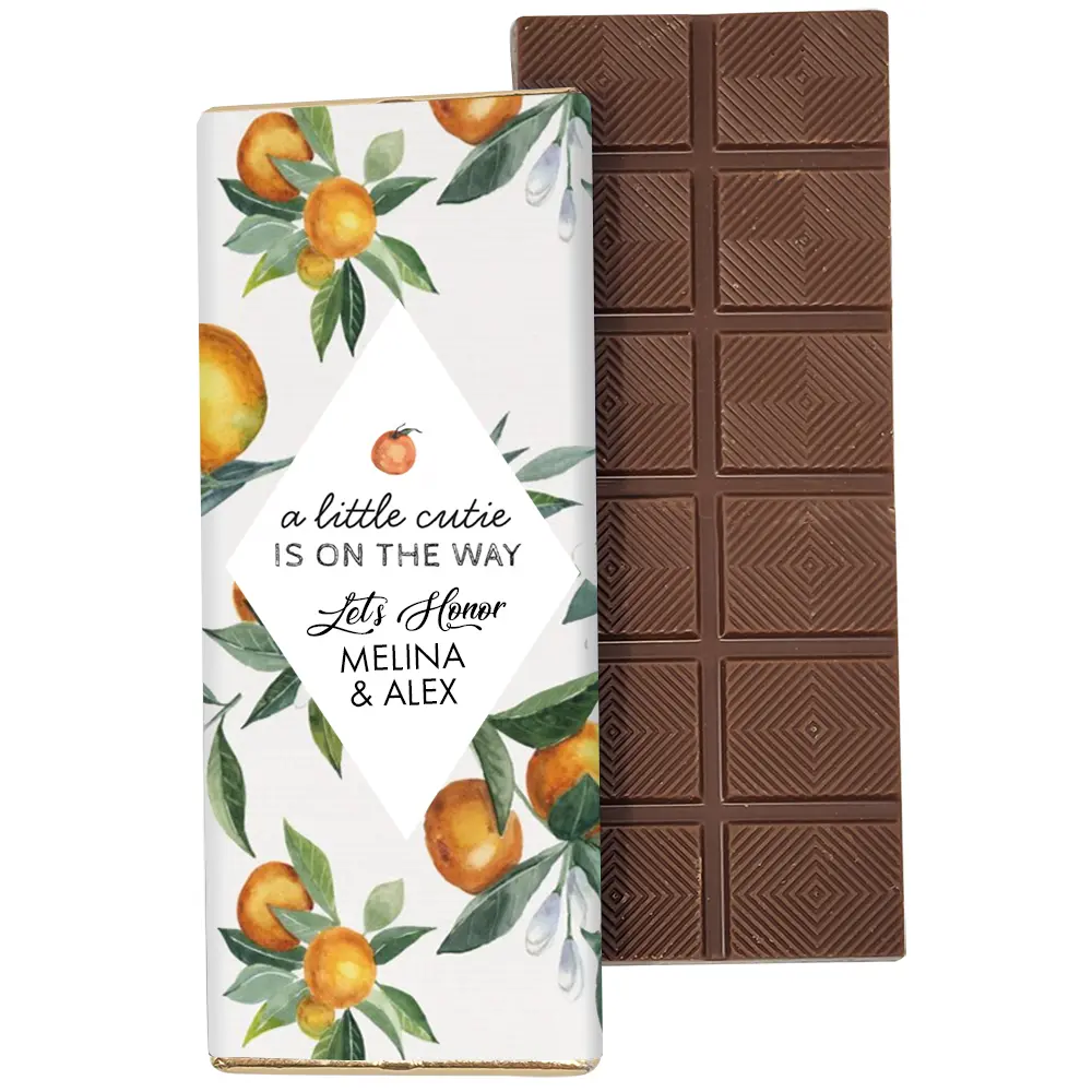 Belgian Chocolate Bar 2 Oz. Chocolates are wrapped and ready to use