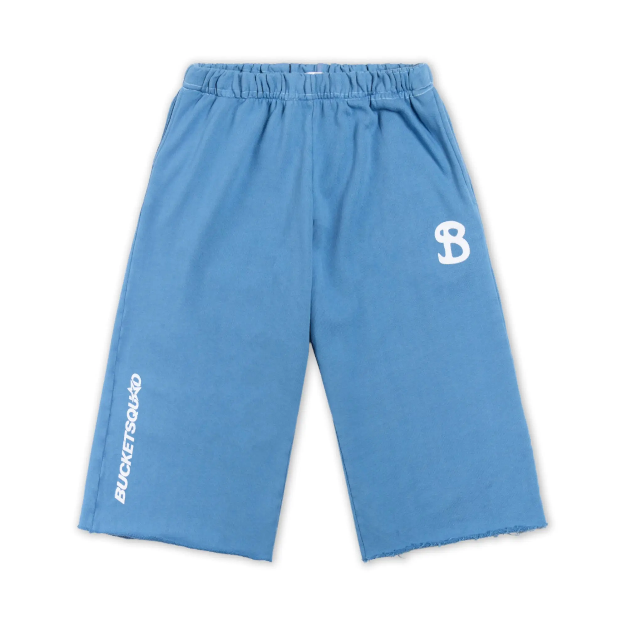 YOUTH CORE CUTOFF SWEATPANTS - BABY BLUE