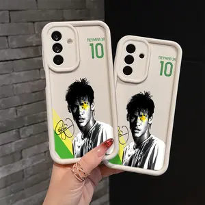 No. 10 trendy football N-Neymar-s- Phone Case Suitable for Samsung Galaxy S26 S25 S24 A26 A36 A17 A07 A55 A35 A06 A05 A14 A24 A34 A54 A16 A05S A25 A15 A23 A33 A53 A73 A13 A04E A04 S23 S22 S21 S20 FE Ultra Plus 4G 5G Anti Fall Soft TPU Back Cover