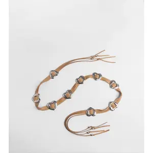 Wild Affair Heart Concho String Belt