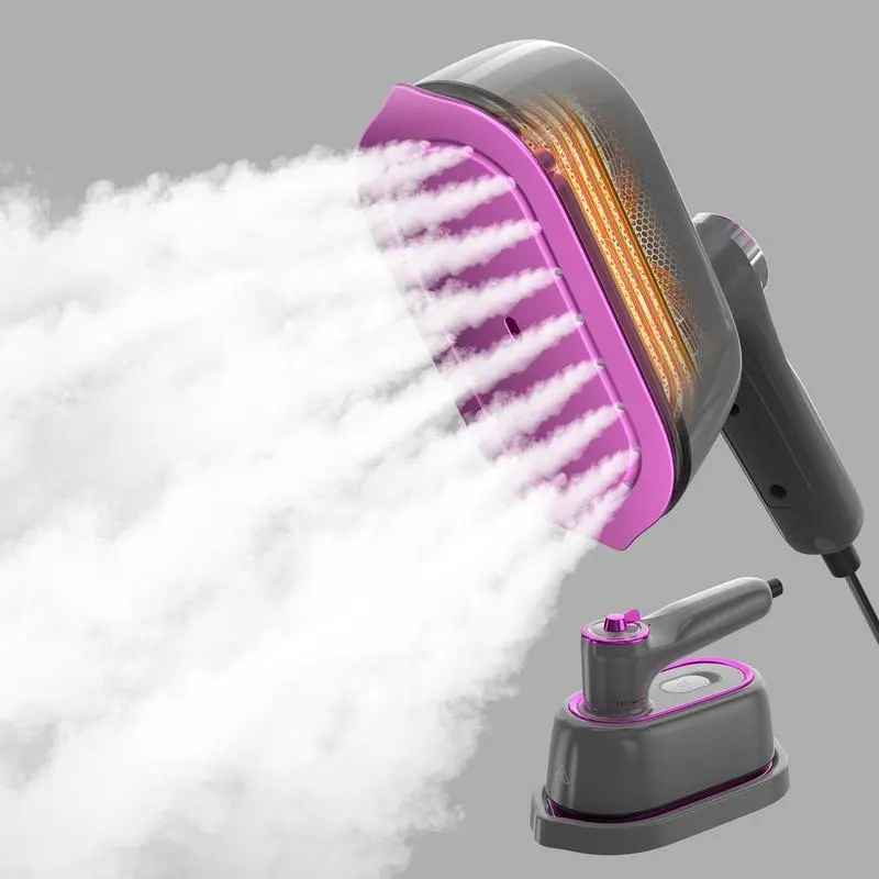 Travel Must-Have & Fits Carry-On | Foldable Iron | Powerful 2-in-1 Dry & Steam, 5s Fast Heat & 180° Rotatable
