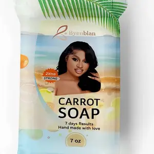 Byenblan Carrots Jam Soap Cream Djòl Sirèt 7oz