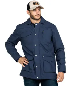 Wrangler Men's Ripstop Quilted Barn Coat - Mjk016n