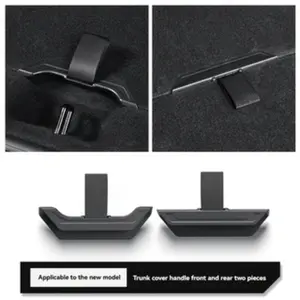 2pcs Tesla Model Y Trunk Lid Handle, Easy Access Trunk Organizer, Compatible with New Model Y Juniper, Convenient Modification Part