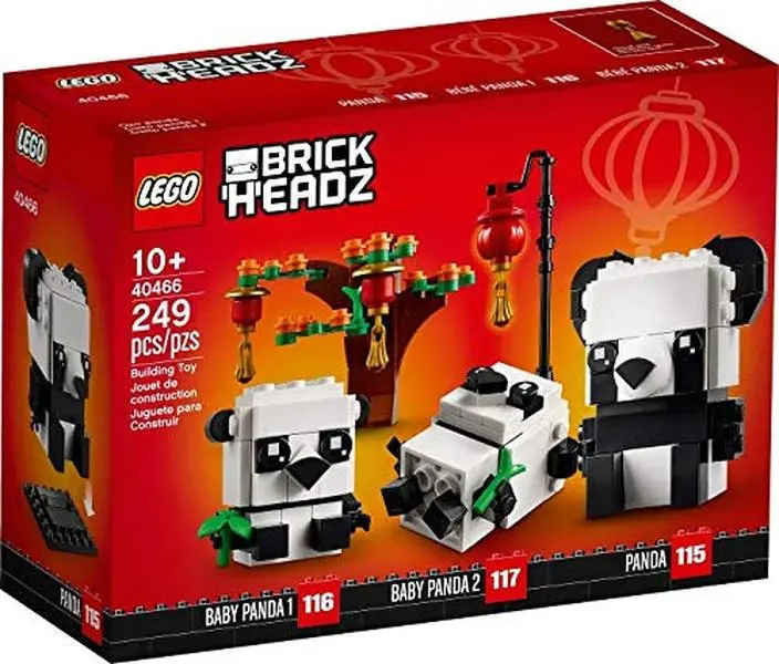 LEGO Brickheadz Chinese New Year Pandas 40466 LEGO Brickheadz Chinese New Year Pandas 40466