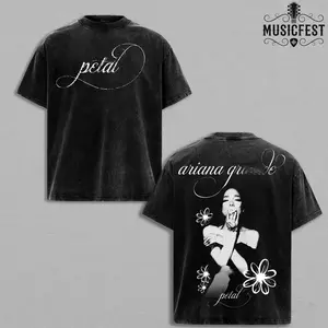 ArianaPetal 2026 V7 New Album Heavy Metal Graphic T-Shirt Washed , Eternal Sunshine Queen Music Hoodie, Pop Music Mexico-Style Tee