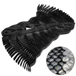 VEVOR Geo Grid Ground Grid 9x17 ft, Summervibes, Geo Cell Grid 2 Inch Thick, Gravel Grid HDPE Material, Ground Stabilization Grid 1885 LBS Per Sq, Tensile Strength Gravel Ground Grid for Slope Driveways, Garden