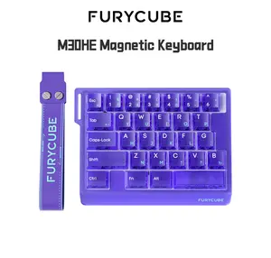 FURYCUBE M30 HE Gaming Keyboard - Magnetic Switches, 30% Layout, Rapid Trigger, Extreme Response, RGB Backlit, 8K Polling for Competitive FPS Games