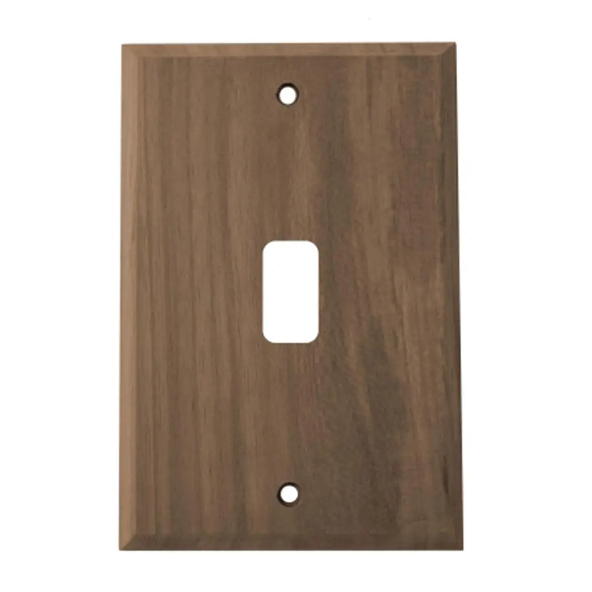 212 MAIN 100% Solid Teak Natural Wood Light Switch Plate 2-Pack - 5-1/16 h x 3-5/8 w, Indoor Electrical Trim Accessory for Home Improvement