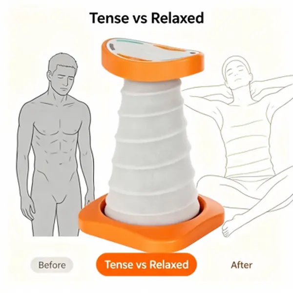 Push-Up Support Trainer, Auto-Rebound Flexible Silicone Structure, Thick Hard-Plastic Non-Slip Base, Portable Single-Unit Design, Abs Pressure Relief, Home Gym Fitness Auxiliary Equipment for Men & Women Gift