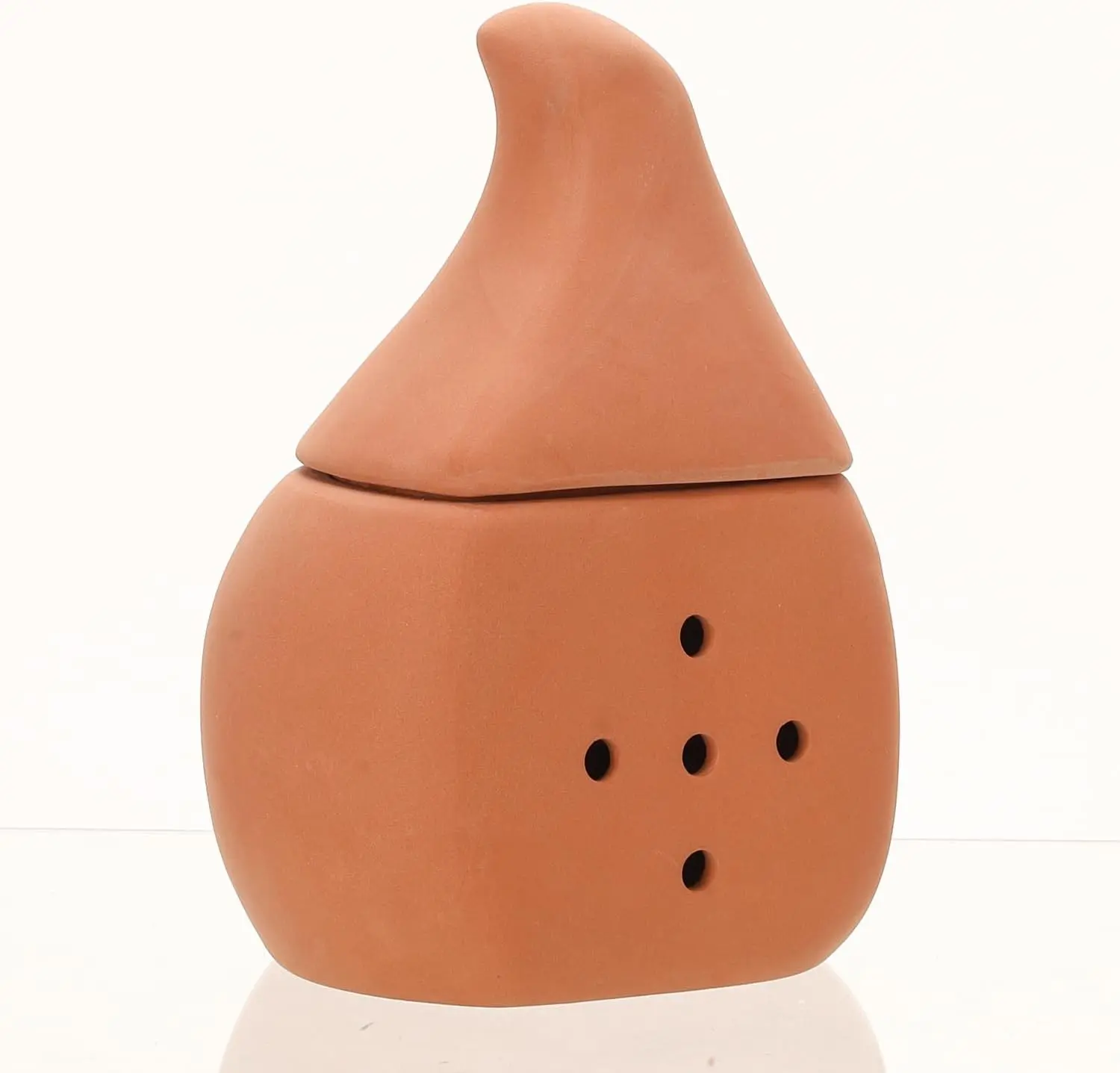 Garlic Keeper Saver Clay Storage Jar Large Container Ceramic Garlic Pot Holder